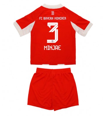 Bayern Munich Kim Min-jae #3 Replica Home Stadium Kit for Kids 2025-26 Short Sleeve (+ pants)